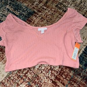 Colsie crop pajama top